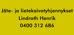 Jäte- ja lietekaivotyhjennykset Lindroth Henrik logo